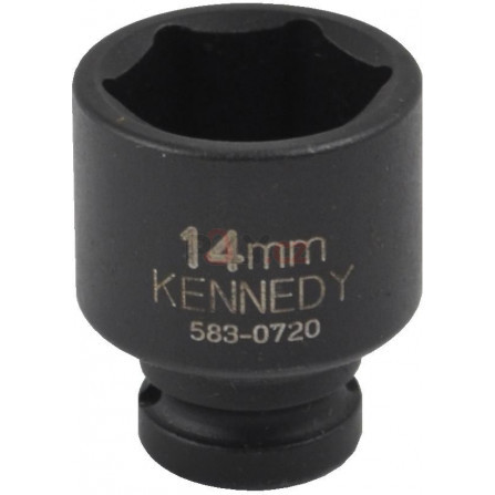 Hlavice rázová 1/4" 6-hranná 13mm, Kennedy KEN5830710K