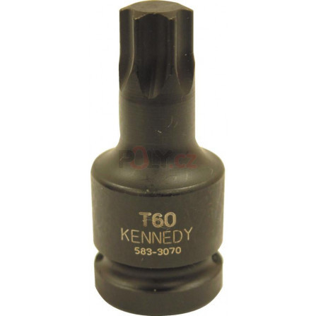 Hlavice zástrčná rázová 1/2" Torx T45, Kennedy KEN5833062K