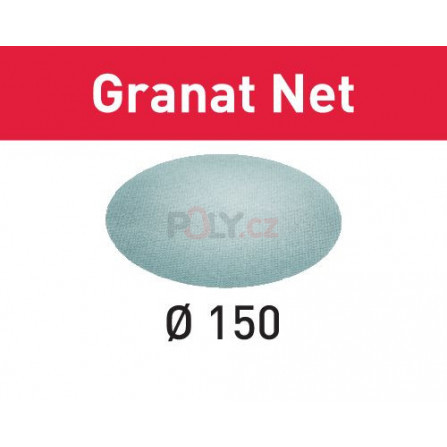 Brusivo s brusnou mřížkou STF D150 P120 GR NET/50 Granat Net, Festool 203305