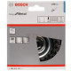 Hrnkový kartáč, copánkový ocel 90 mm, 0,8 mm, M14, Bosch 1608614000