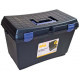 Plastový kufr 515x287x338 mm, s 1 přihrádkou, nosnost 120 kg, MAGG PROFI PP159