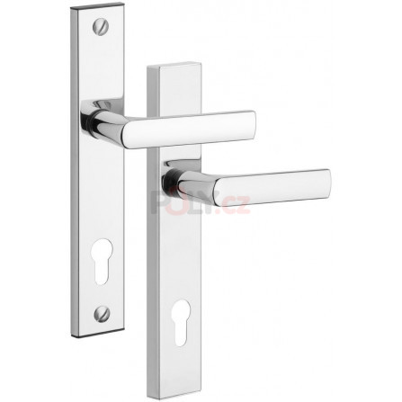 Bezpečnostní dveřní kování BK807/90 CR, ROSTEX 4043790100