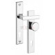 Bezpečnostní dveřní kování BK 802 s madlem - hranaté, ROSTEX 4043690600